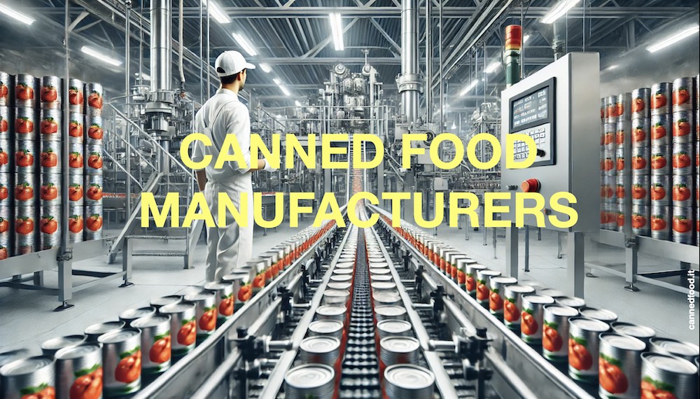 canned food manufacturers