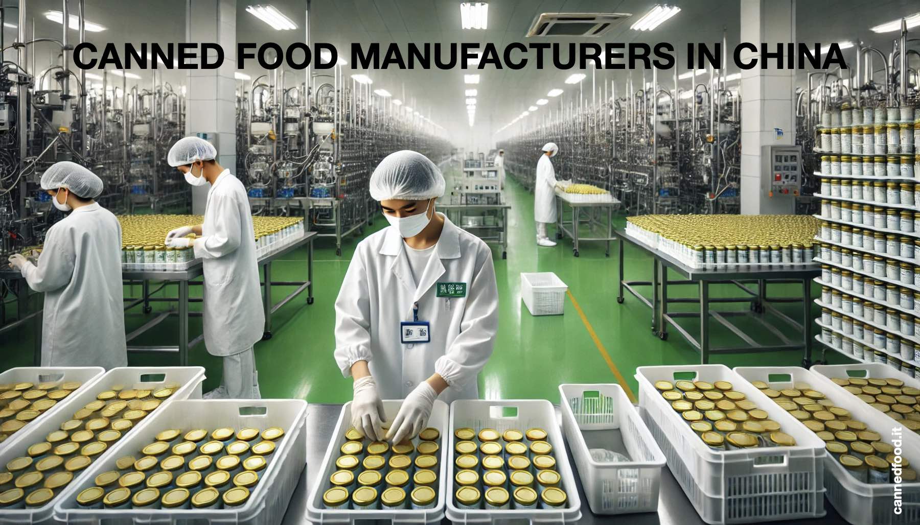 china canned food production