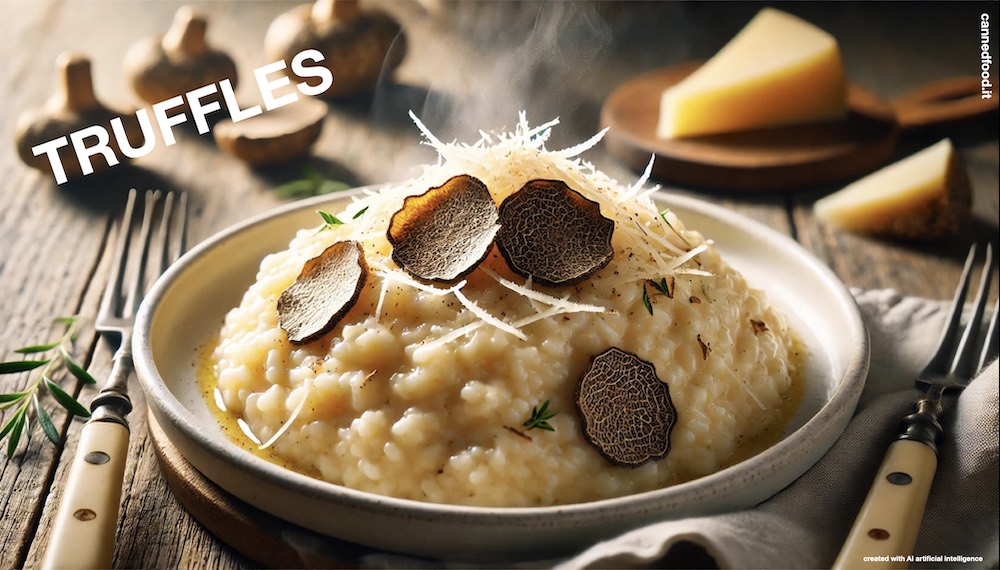 truffles with rice